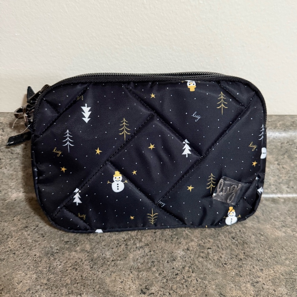 Lug coupe SE crossbody Snowman Trees NWT